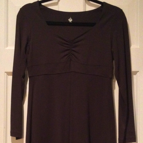 Prana Dresses & Skirts - THE ORIGINAL (vintage) Prana BREATHE dress. Unique bodice with ruching Size SM